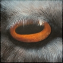 Augenblick einer Ziege; Acryl auf Leinwand;
30 x 30 cm